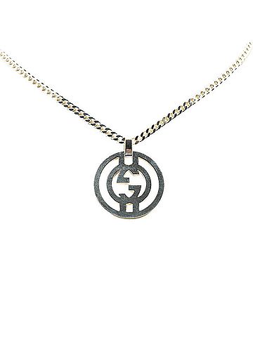 Gucci Gucci Interlocking G Necklace SV925 Silver Women's GUCCI (view 1)
