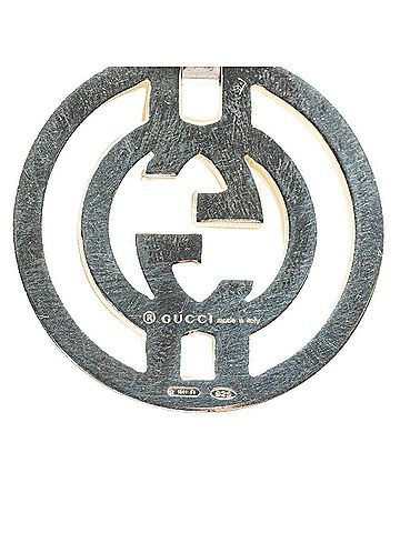 Gucci Gucci Interlocking G Necklace SV925 Silver Women's GUCCI (view 2)