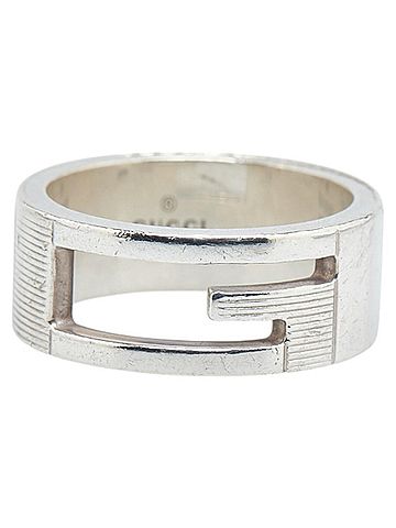 Gucci Gucci Branded G Ring #14 SV925 Silver Women's GUCCI (view 2)