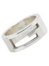 Gucci 100% Sterling Silver Silver Toned Gucci Branded G Ring #11 SV925 Silver Women's GUCCI One size - photo 1