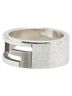 Gucci 100% Sterling Silver Multi Color Gucci Branded G Ring #10 SV925 Silver Women's GUCCI One size - photo 3