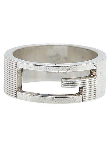 Gucci Gucci Branded G Ring #13 SV925 Silver Women's GUCCI (view 2)