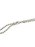 Gucci 100% Sterling Silver Silver Toned Gucci Plate Double Chain Necklace SV925 Silver Women's GUCCI One size - photo 2