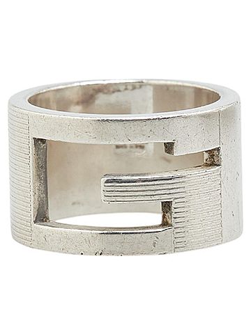 Gucci Gucci Branded G Ring #11 SV925 Silver Women's GUCCI (view 2)