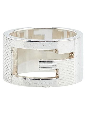 Gucci Gucci Branded G Ring, SV925 Silver, Women's, GUCCI (view 2)