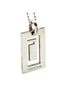 Gucci 100% Sterling Silver Silver Toned Gucci Cutout G Necklace SV925 Silver Women's GUCCI One size - photo 2