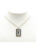Gucci 100% Sterling Silver Silver Toned Gucci Cutout G Necklace SV925 Silver Women's GUCCI One size - photo 6