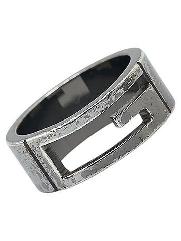 Gucci Gucci Branded G Ring #13 SV925 Silver Women's GUCCI (view 1)