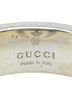 Gucci 100% Sterling Silver Silver Toned Gucci Interlocking G Ring #7 SV925 Silver Women's GUCCI One size - photo 5