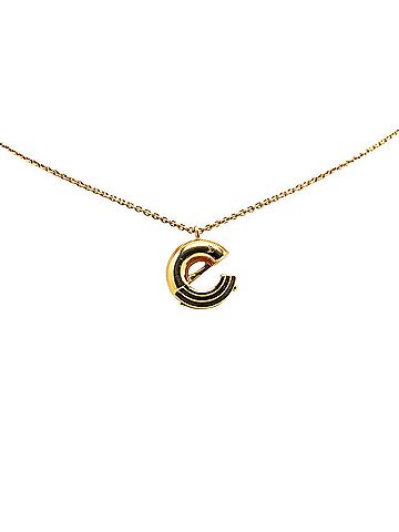 Louis Vuitton Louis Vuitton LV&ME Necklace M61060 Gold Plated Women's LOUIS VUITTON (view 1)