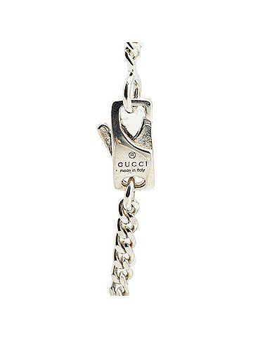 Gucci Gucci Interlocking G Chain Pendant Necklace SV925 Silver Women's GUCCI (view 2)