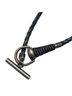Gucci Black Gucci Horsebit Choker #18 Black Leather SV925 Silver Women's GUCCI One size - photo 1