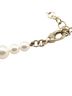 Chanel Blue Chanel Coco Mark Necklace Gold Blue Faux Pearl Plated Women's CHANEL One size - photo 5