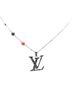Louis Vuitton Multi Color Louis Vuitton x Yayoi Kusama LV Infinity Dot Necklace M01089 Silver Multicolor Metal Enamel Women's LOUIS VUITTON One size - photo 1