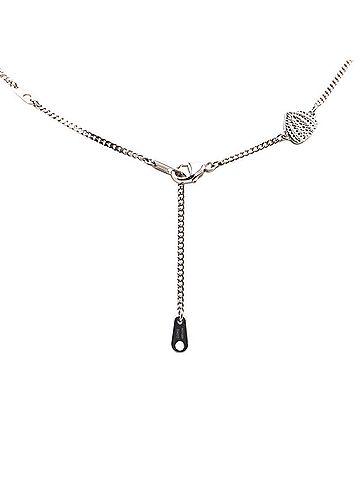 Louis Vuitton Louis Vuitton x Yayoi Kusama LV Infinity Dot Necklace M01089 Silver Multicolor Metal Enamel Women's LOUIS VUITTON (view 2)