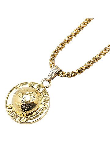 Céline Celine Vintage Star Ball Pendant Necklace, Gold Plated, Women's, CELINE (view 1)