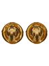 Chanel Gold Toned Chanel Coco Mark Earrings Gold Plated Fake Pearl Women's CHANEL One size - photo 3