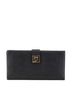 Salvatore Ferragamo 100% Leather Black Salvatore Ferragamo Gancini Long Wallet IY-22 1283 Black Leather Women's One size - photo 1