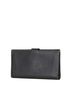 Salvatore Ferragamo 100% Leather Black Salvatore Ferragamo Gancini Long Wallet IY-22 1283 Black Leather Women's One size - photo 2