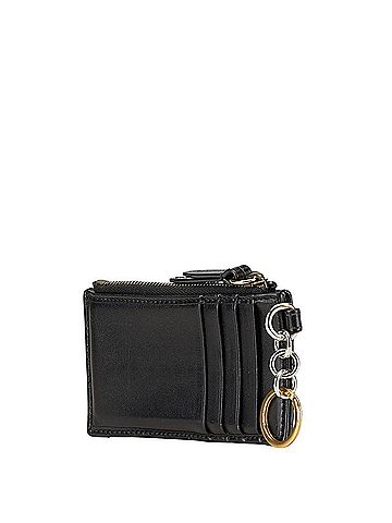 Gucci Gucci GG Marmont Card Case Coin Black Leather Women's GUCCI (view 2)
