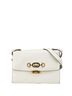 Gucci 100% Leather Gold Silver White Gucci Zumi Shoulder Bag 576388 White Gold Silver Leather Women's GUCCI One size - photo 1