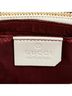 Gucci 100% Leather Gold Silver White Gucci Zumi Shoulder Bag 576388 White Gold Silver Leather Women's GUCCI One size - photo 11