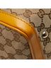 Gucci Tan Yellow Gucci GG Canvas Sherry Line Shoulder Bag 247205 Beige Yellow Leather Women's GUCCI One size - photo 6