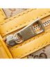 Gucci Tan Yellow Gucci GG Canvas Sherry Line Shoulder Bag 247205 Beige Yellow Leather Women's GUCCI One size - photo 8