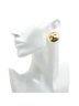 Chanel 100% Metal Gold Toned Chanel Coco Mark Earrings Gold Plated Women's CHANEL One size - photo 6