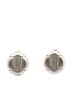 Chanel 100% Metal Silver Toned Chanel Earrings Silver Metal Women's CHANEL One size - photo 1