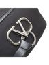 Valentino Black Valentino V Logo Body Bag/Belt Bag in Black Canvas and Leather for Women. One size - photo 4