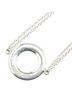 Tiffany 100% Sterling Silver Multi Color Tiffany & Co. Circle Bracelet, Double Chain, SV925 Silver, Women's One size - photo 3