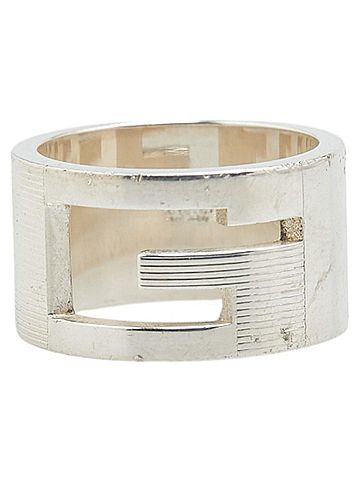 Gucci Gucci Branded G Ring #15 SV925 Silver Women's GUCCI (view 2)