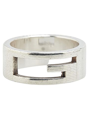 Gucci Gucci Branded G Ring #14 SV925 Silver Women's GUCCI (view 2)