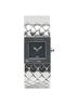 Chanel 100% Stainless Steel Black Chanel Matelasse Watch Quartz Black Dial Stainless Steel Women's CHANEL One size - photo 2