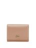 Gucci 100% Leather Tan Gucci GG Marmont Tri-fold Compact Wallet 474746 Beige Leather Women's GUCCI One size - photo 1