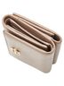 Gucci 100% Leather Tan Gucci GG Marmont Tri-fold Compact Wallet 474746 Beige Leather Women's GUCCI One size - photo 5