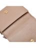 Gucci 100% Leather Tan Gucci GG Marmont Tri-fold Compact Wallet 474746 Beige Leather Women's GUCCI One size - photo 9