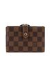 Louis Vuitton 100% Pvc Brown Louis Vuitton Damier Portefeuille Viennois Tri-fold Wallet N61674 Brown PVC Women's LOUIS VUITTON One size - photo 1