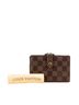 Louis Vuitton 100% Pvc Brown Louis Vuitton Damier Portefeuille Viennois Tri-fold Wallet N61674 Brown PVC Women's LOUIS VUITTON One size - photo 11