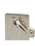 Gucci 100% Sterling Silver Silver Toned Gucci ball chain plate bracelet in SV925 silver for women. One size - photo 5