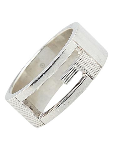 Gucci Gucci Branded G Ring #12 SV925 Silver Women's GUCCI (view 1)