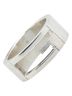 Gucci 100% Sterling Silver Silver Toned Gucci Branded G Ring #12 SV925 Silver Women's GUCCI One size - photo 1