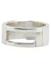 Gucci 100% Sterling Silver Silver Toned Gucci Branded G Ring #12 SV925 Silver Women's GUCCI One size - photo 2