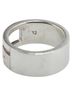 Gucci 100% Sterling Silver Silver Toned Gucci Branded G Ring #12 SV925 Silver Women's GUCCI One size - photo 6