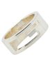 Gucci 100% Sterling Silver Silver Toned Gucci Branded G Ring #13 SV925 Silver Women's GUCCI One size - photo 1