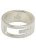 Gucci 100% Sterling Silver Silver Toned Gucci Branded G Ring #13 SV925 Silver Women's GUCCI One size - photo 5