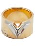 Louis Vuitton 100% Metal Silver Toned Gold Toned Louis Vuitton Essential V Ring #M M61085 Gold Silver Plated Metal Women's LOUIS VUITTON One size - photo 6