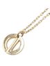 Christian Dior 100% Metal Gold Toned Christian Dior Dior CD logo necklace, gold plated, for women. One size - photo 1