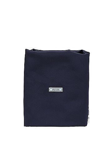 Prada Prada Women's Navy Nylon Drawstring Shoe Case (view 1)